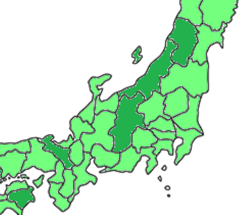 日本地図